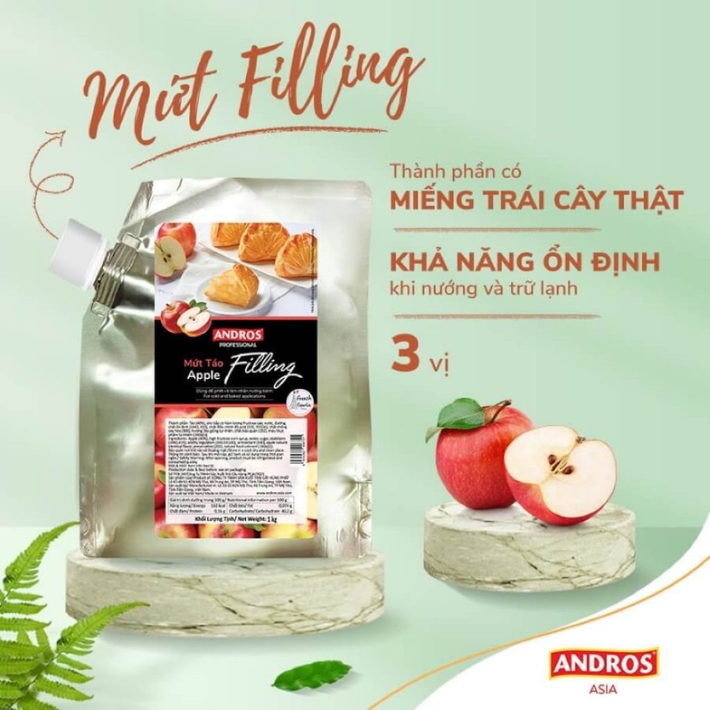 mứt filling táo