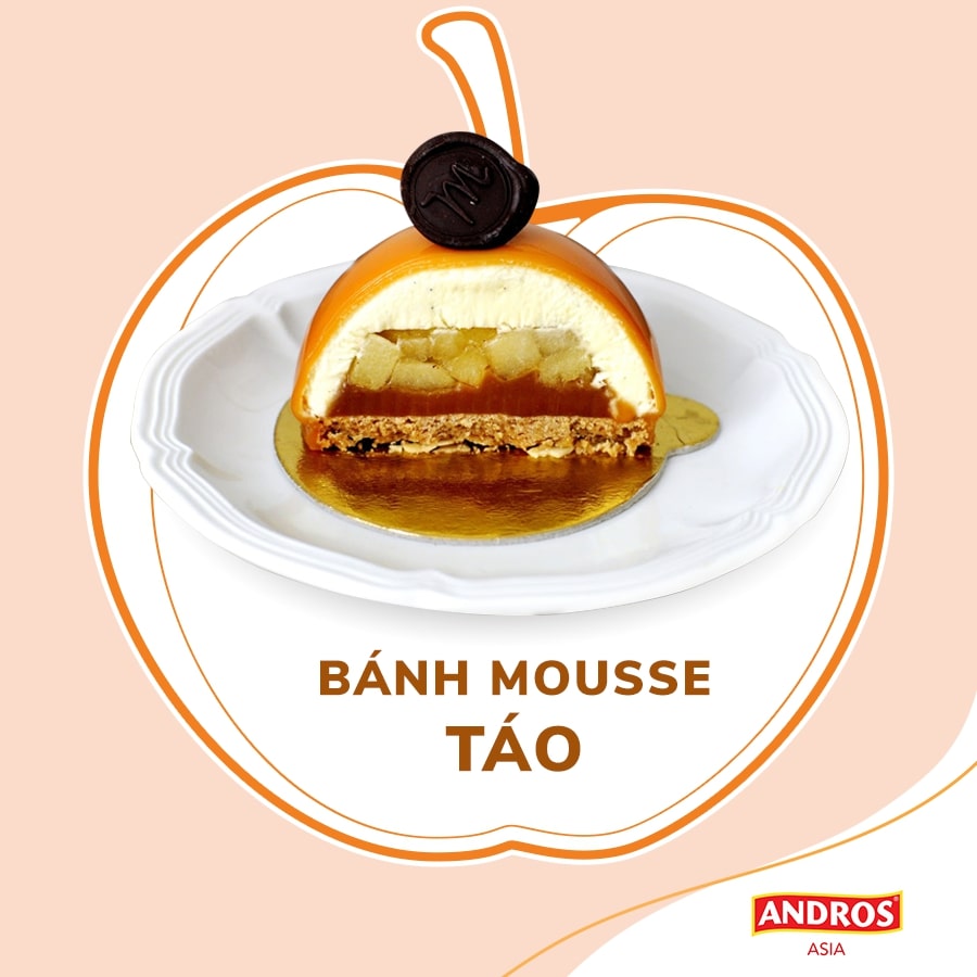 Bánh mousse táo