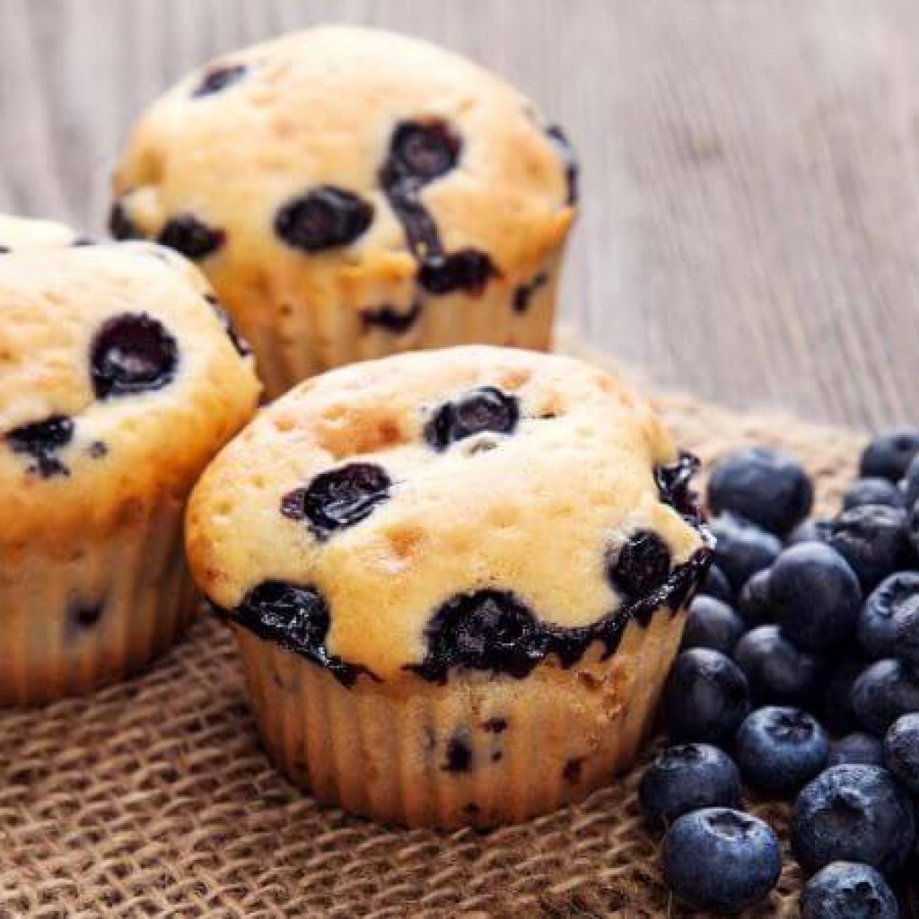 blueberry muffins