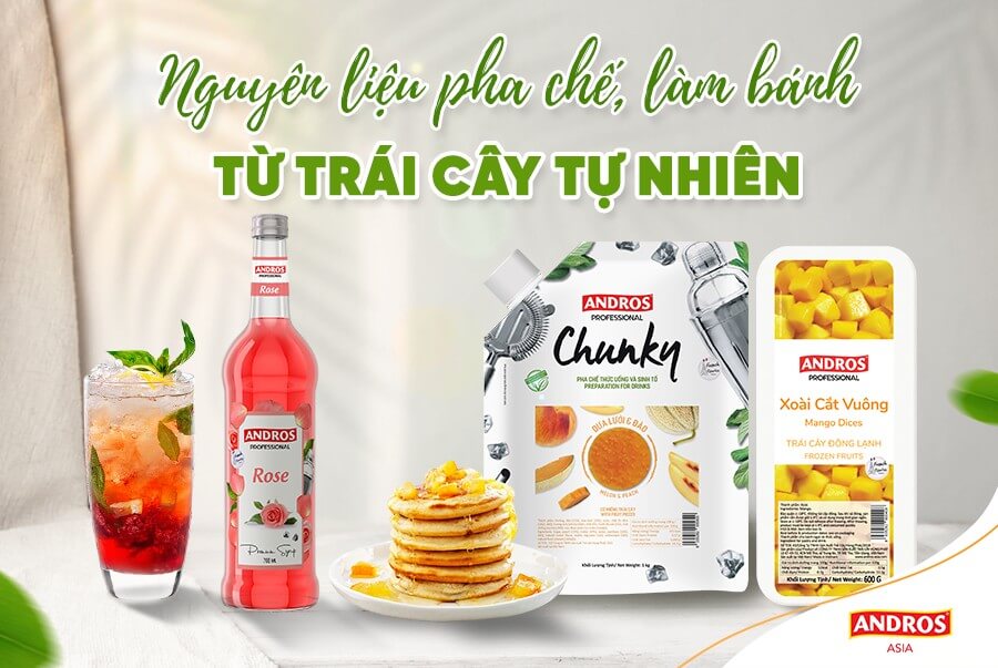 Nguyên liệu từ trái cây tự nhiên