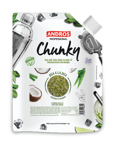 coconut pandan chunky