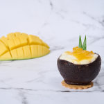 mango coconut mousse