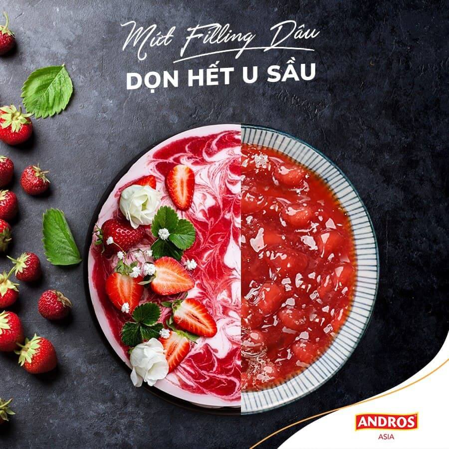 Mứt dâu Filling Andros