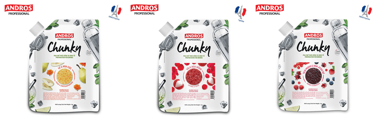 bộ 3 chunky andros