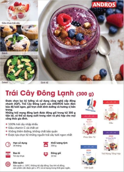 Trái cây đông lạnh